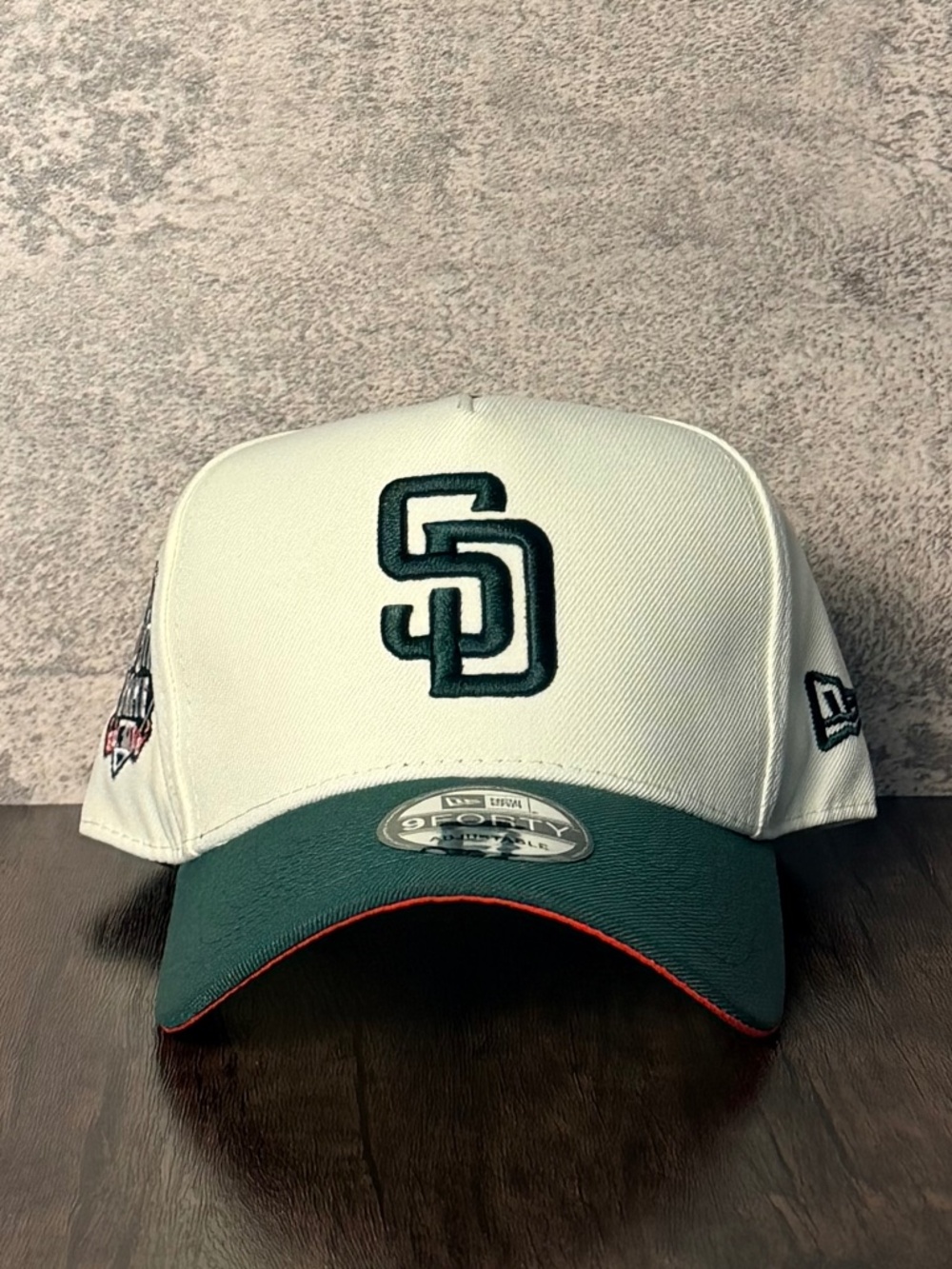 New Era Padres 2016 MLB All-Star Game 9FORTY A-Frame Snapback Hat Cream Green